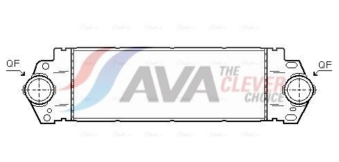 VNA4233 AVA Охолоджувач наддувочного повітря